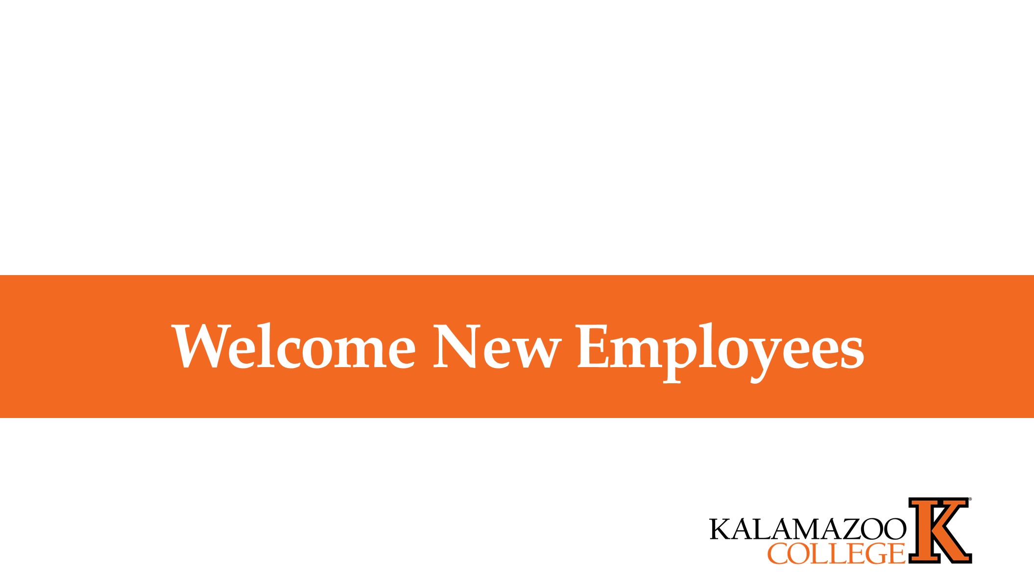 All Campus Gathering Fall 2024 Human Resources Kalamazoo College