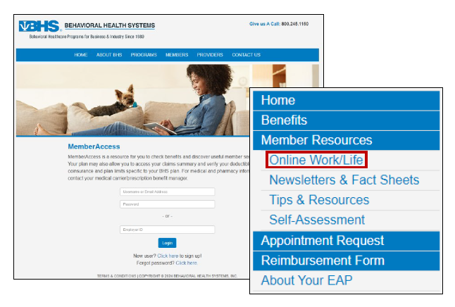Accessing Work/Life resources