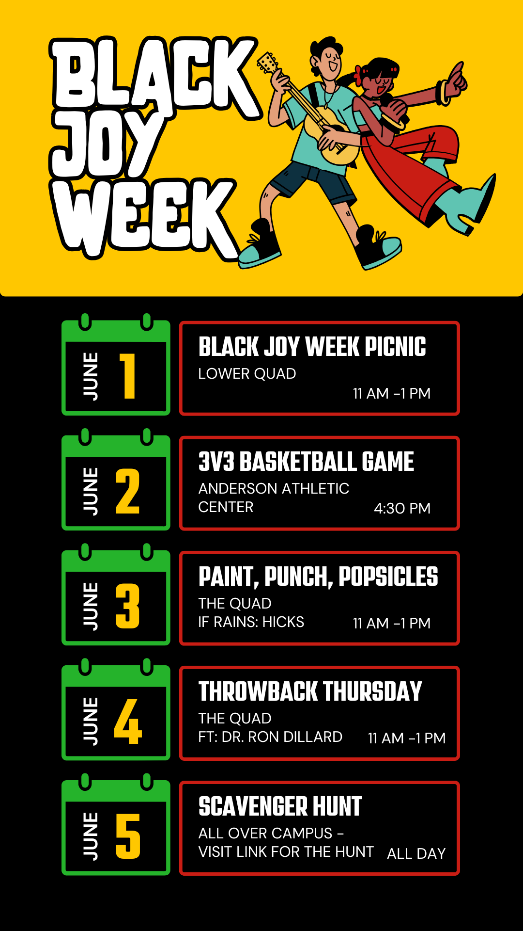 It’s Black Joy Week – You are Invited!